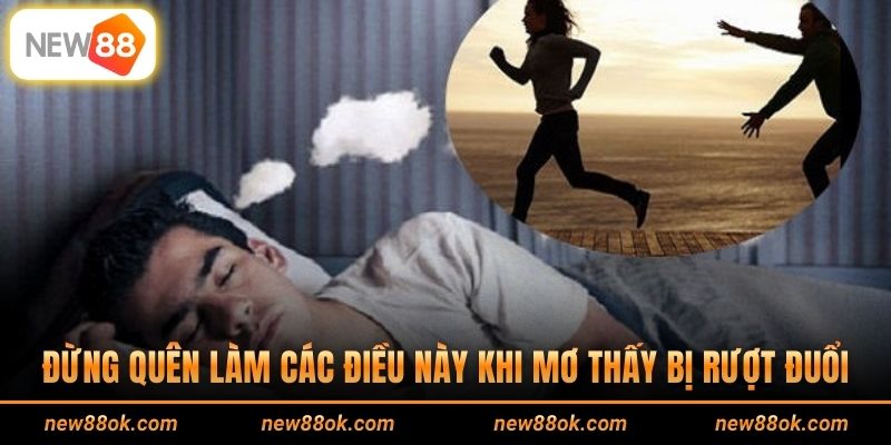 Đừng quên làm các điều này khi mơ thấy bị rượt đuổi